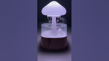 Its so calming this rain cloud humidifier
