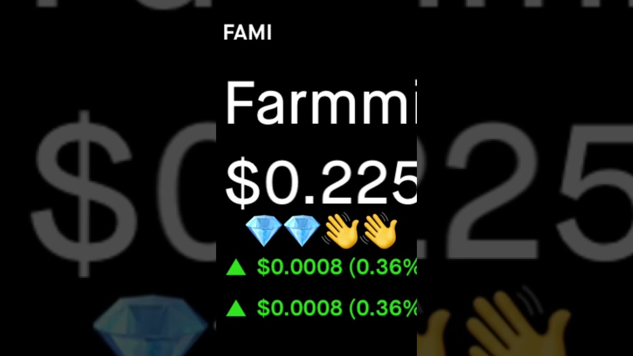 FAMI Stock Farmmi looking for Quarterlies💎💎👋👋👍