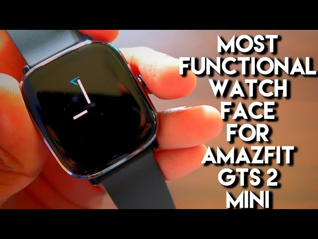 Amazfit - The all-new Amazfit GTS 2 mini features over 30 Always-on  Displays that match your favorite watch faces, so that you're always  in-style and able to see the display you like.