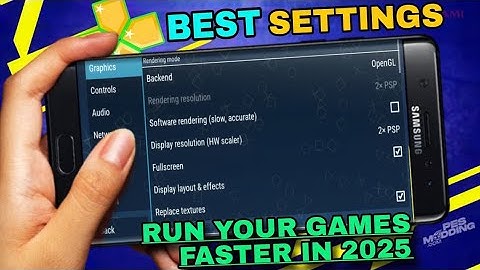 How To Make PPSSPP Run Faster | PPSSPP Lag Fix | BEST PPSSPP SETTINGS FOR ANDROID IN 2025