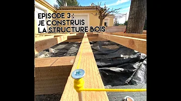 Comment faire la structure d'une terrasse bois ?