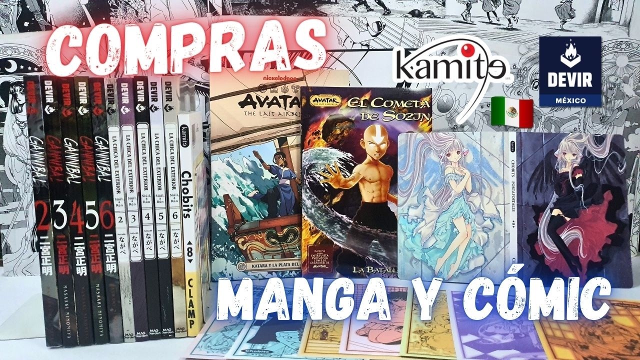 Compras MANGA y CÓMIC: Últimas de 2025 y primeras de 2026 | Editorial Kamite & Devir Manga México