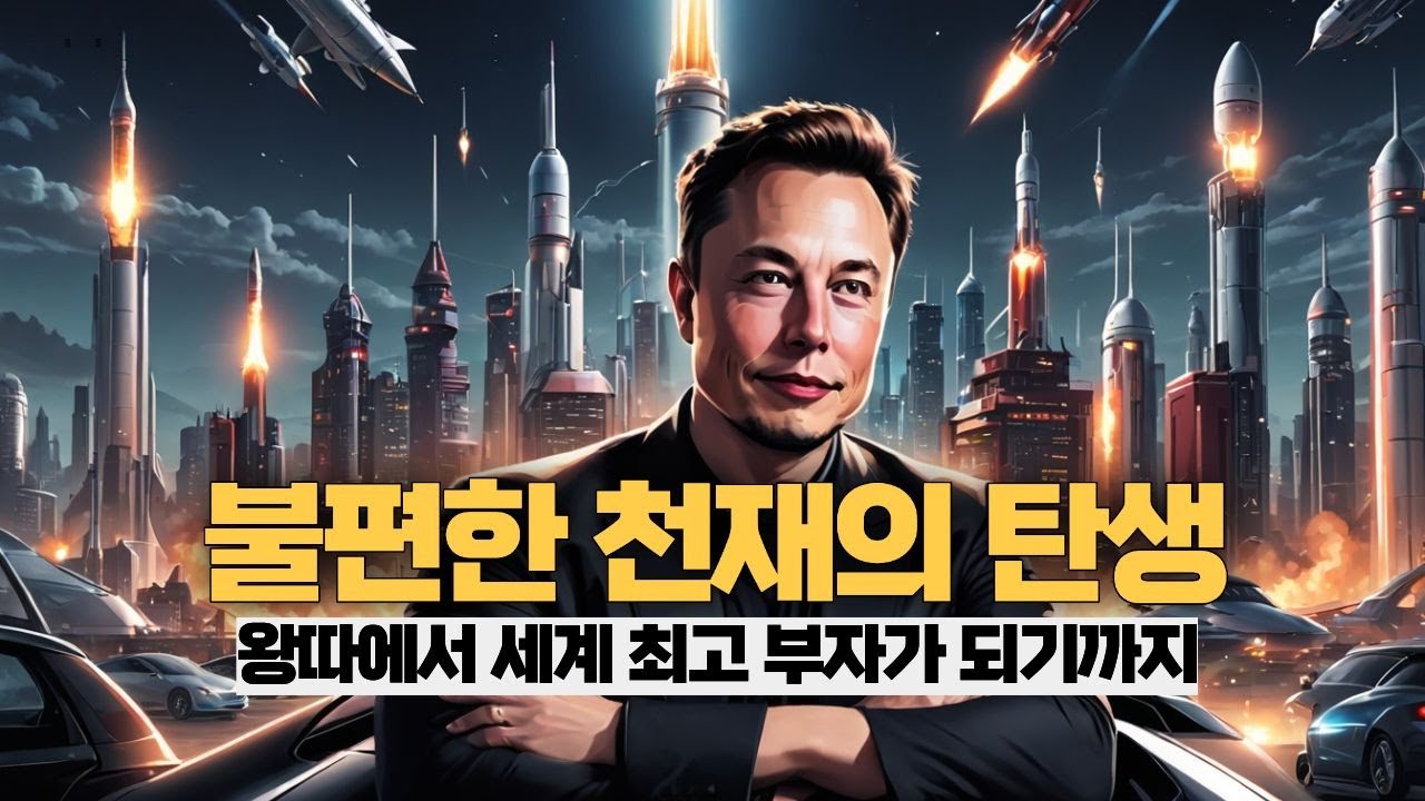 세계1위 부자,일론 머스크의 실패와 성공을 담은 인생 스토리.그의 현재 자산가치는???