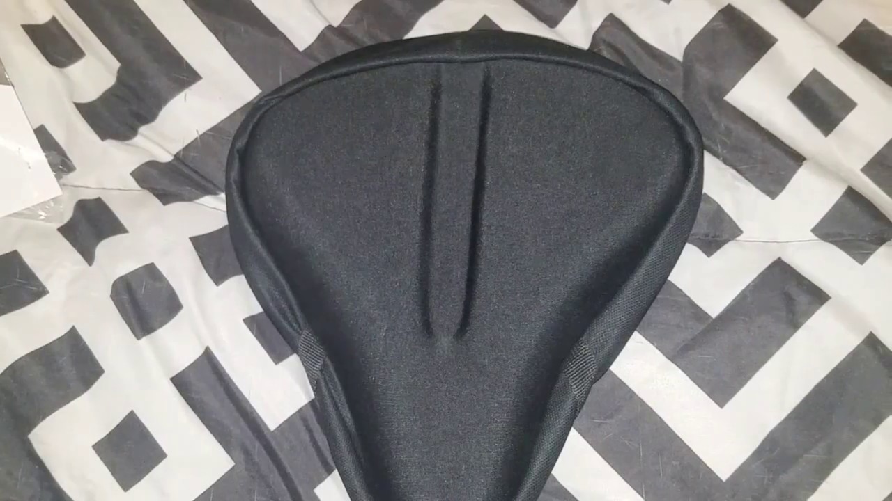 unboxing Bikeroo Large Exercise Bike Gel Seat Cushion (WIDE SOFT PAD