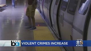 Violent Crime On BART More Than Doubles Over Last 5 Years; Rider Satisfaction Plummets