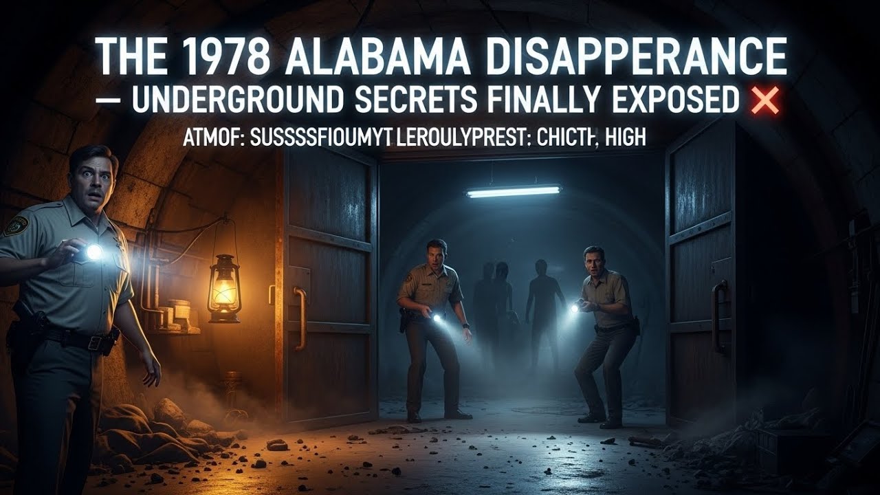 The 1978 Alabama Disappearance — Underground Secrets Finally Exposed 👁️🕯️