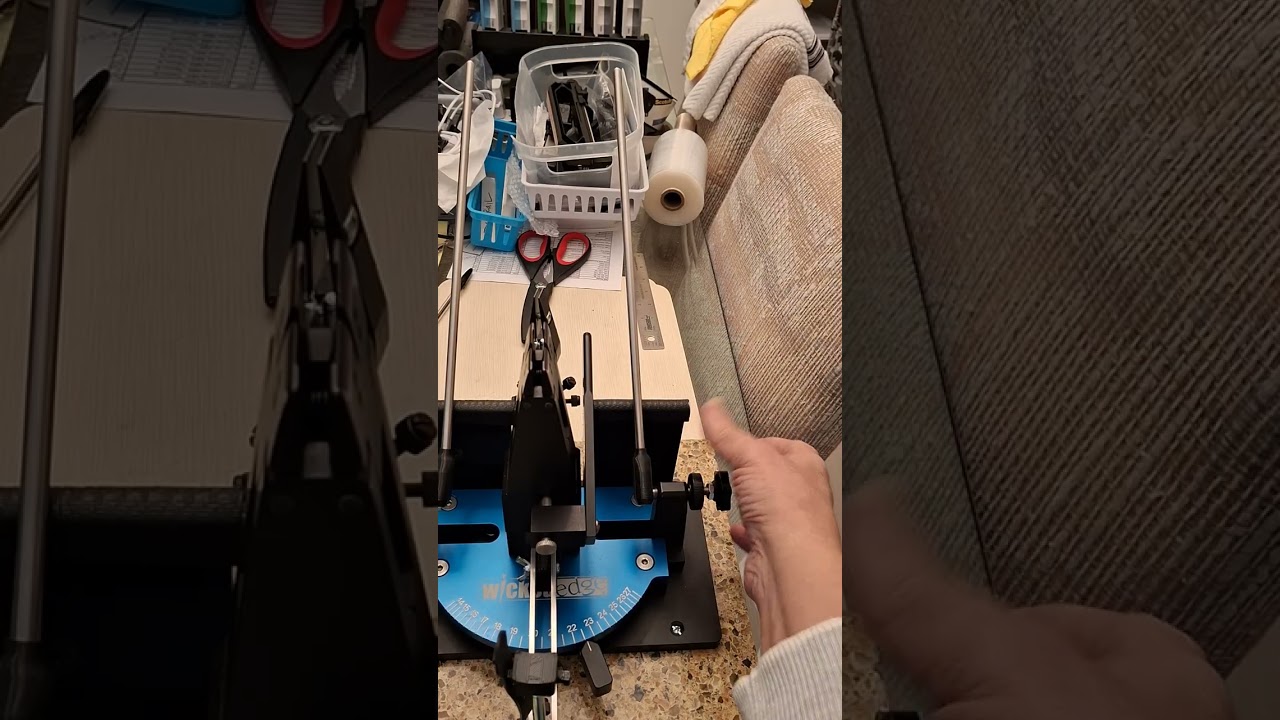 5/5- Keep Wicked Edge micro-angle-adjuster centered