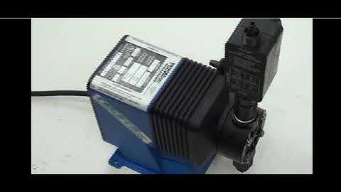 Pulsatron E Series Pulsafeeder LE14SA-PTC1-XXX Metering Pump 22GPD w 5 Way Valve