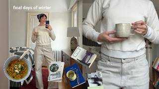 Staying in on a Saturday night, pottery, reading