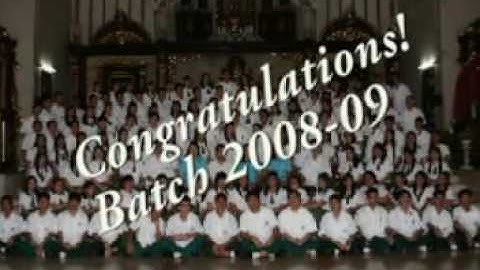 High School Batch 2009 memories (2009-03-27)