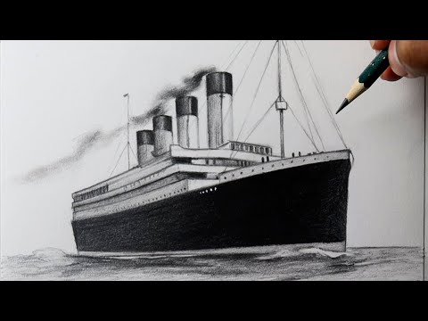 Vídeo: Como Desenhar O Titanic