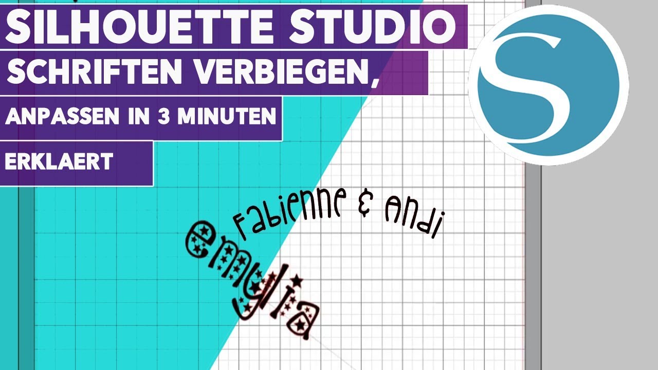 New Silhouette Studio - Schriften Biegen, Anpassen und mehr