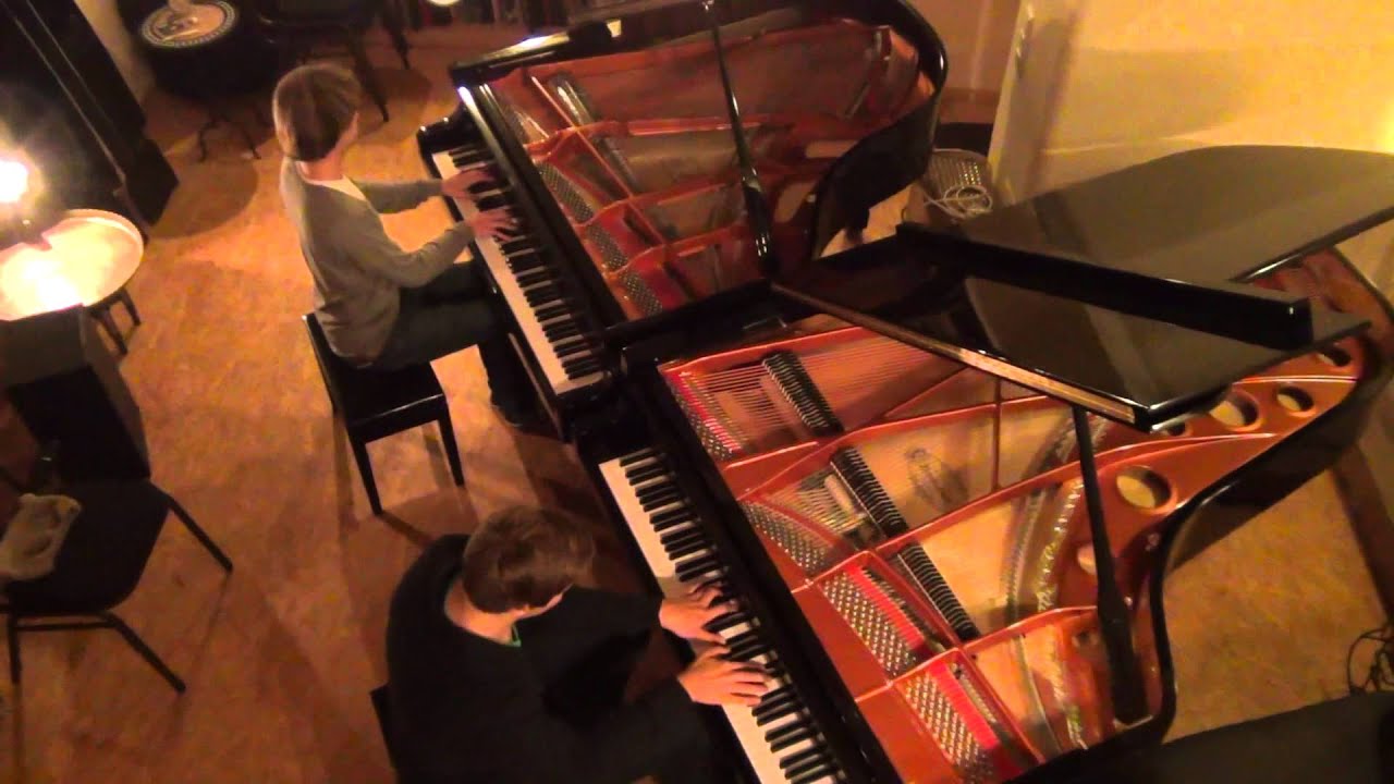 Bruno Mars - It Will Rain (Two Piano Cover)