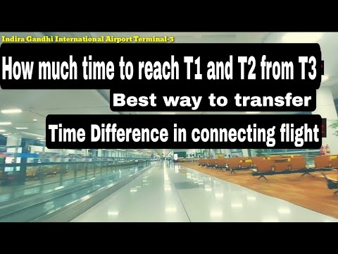 How to change Teminal at Delhi Airport |Terminal-3 to Terminal-2 and Terminal -1|Easy way |full info