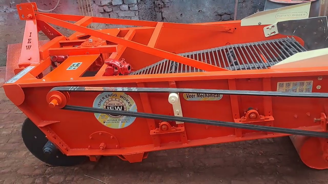 Isher Engineering Works Regd. Export Model Potato Digger... Contact : 8630287830 9358434496