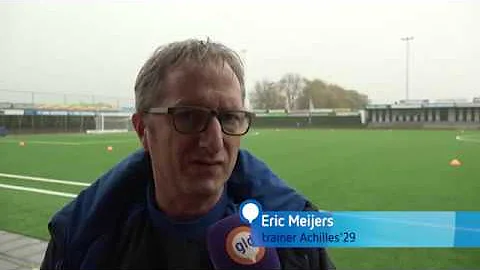 Achilles voor cruciale wedstrijd tegen FC Oss