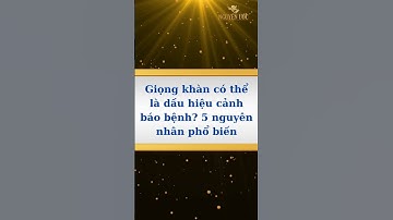 Giọng khàn có thể là dấu hiệu cảnh báo bệnh? 5 nguyên nhân phổ biến - Sống Ý Nghĩa #nguyenuoc