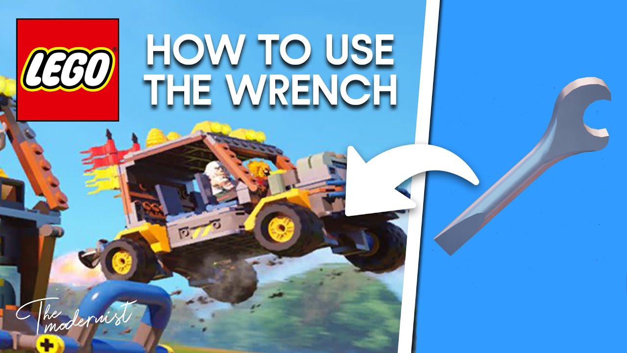 How to use the Wrench in Fortnite LEGO! YouTube