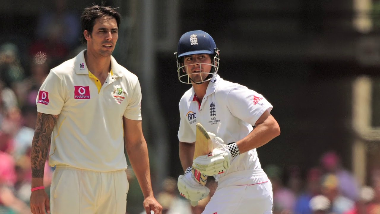 Mitchell Johnson pays tribute to Alastair Cook
