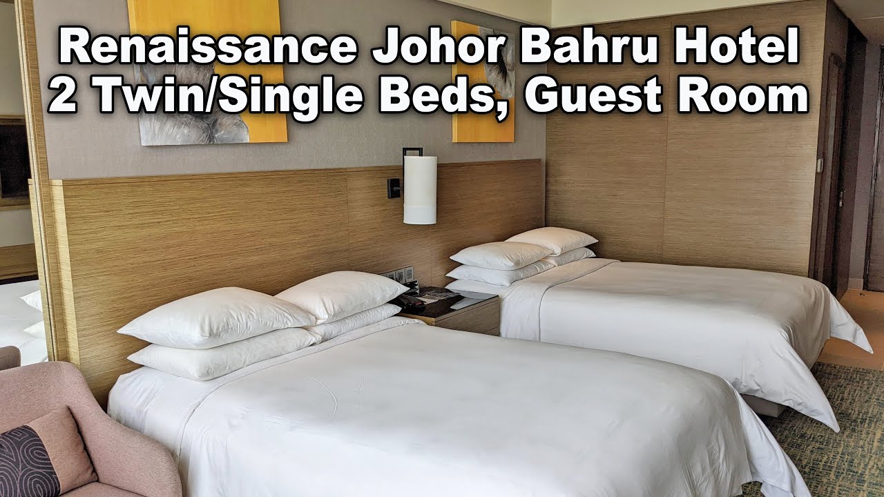 Renaissance Johor Bahru Hotel - 2 Twin/Single Beds, Guest Room