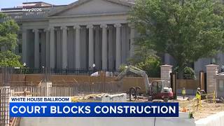 Appeals court blocks construction of Trump's $400M White House ballroom