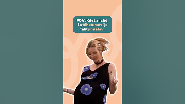 Když zjistíš, že těhotenství je fakt jiný stav. | #tehotenstvi