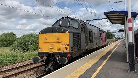 Rail Operations Group Class 37800 (Cassiopeia) Class 317511 Scrap Movement