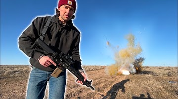 5lbs of Explosives VS Couch