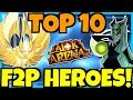 [AFK ARENA] TOP 10 FREE TO PLAY HEROES!!!