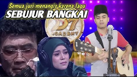 LAGU SEBUJUR BANGKAI CIP. H RHOMA IRAMA MEMBUAT SEMUA JURI MENANGIS HISTERIS 😭