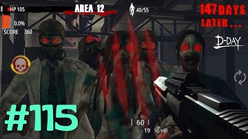 Zombie Hunter D-Day || Area - 12 || Android Gameplay [Part-115]