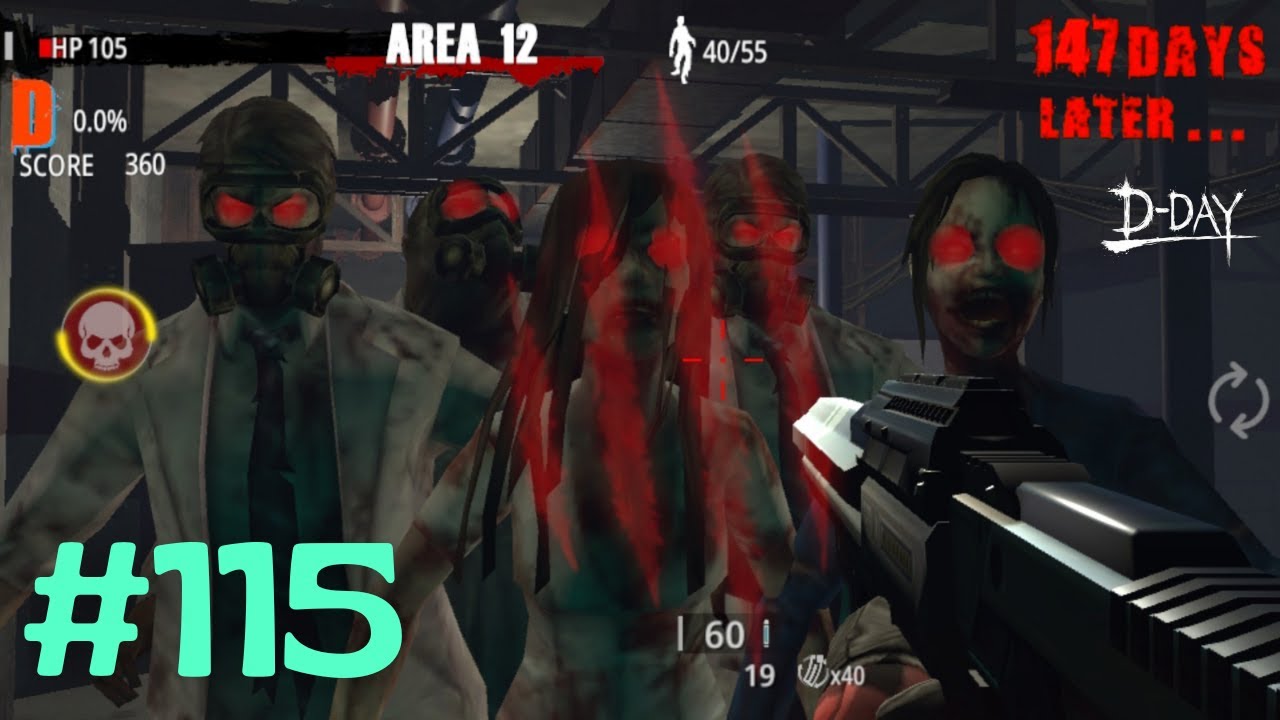 Zombie Hunter D-Day || Area - 12 || Android Gameplay [Part-115]
