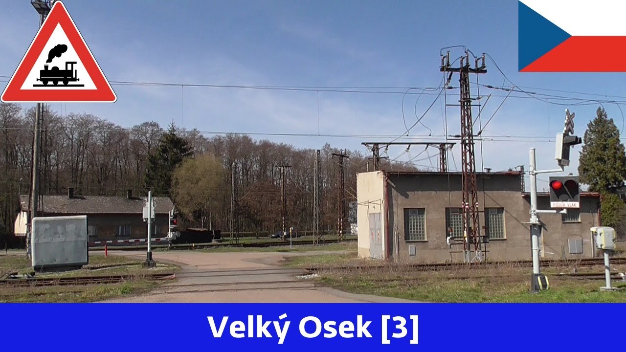 Železniční přejezd Velký Osek [3] - 27.3.2016