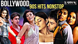 BOLLYWOOD PARTY ROMANTIC 90s HITS NONSTOP REMIXES COLLECTION MIX BY @djadityanr