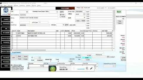 HOW TO TRANSFER QUOTATION TO PROFORMA INVOICE  SALES ORDER IN COMRADE PLUS SOFTWARE GST ENABLED