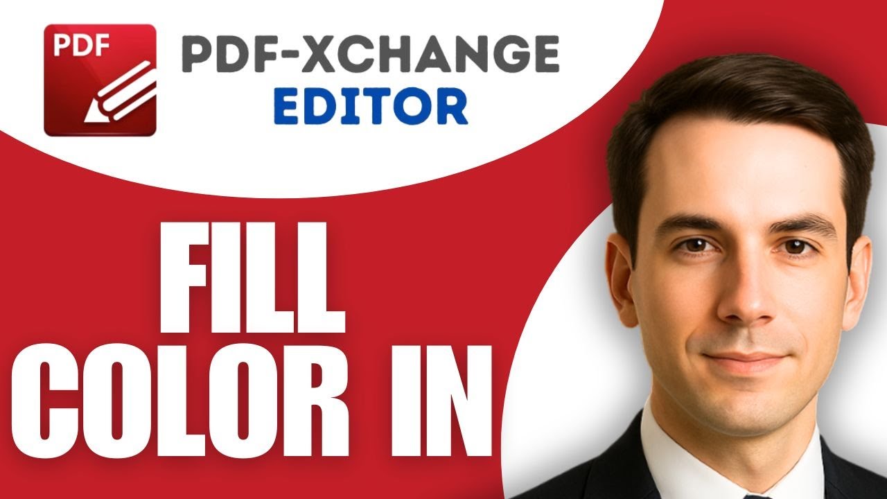 How To Fill Color In Pdf XChange Editor - YouTube