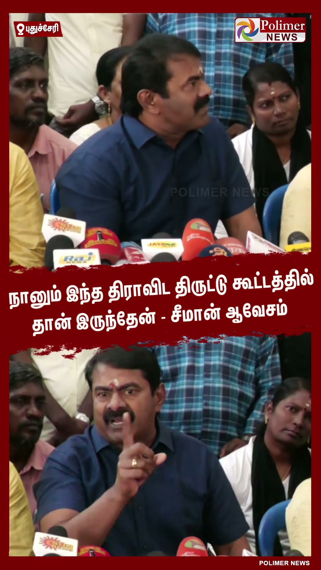 நானும் இந்த திராவிட திருட்டு கூட்டத்தில் தான் இருந்தேன்-சீமான் ஆவேசம் #shorts | #seeman | #ntk