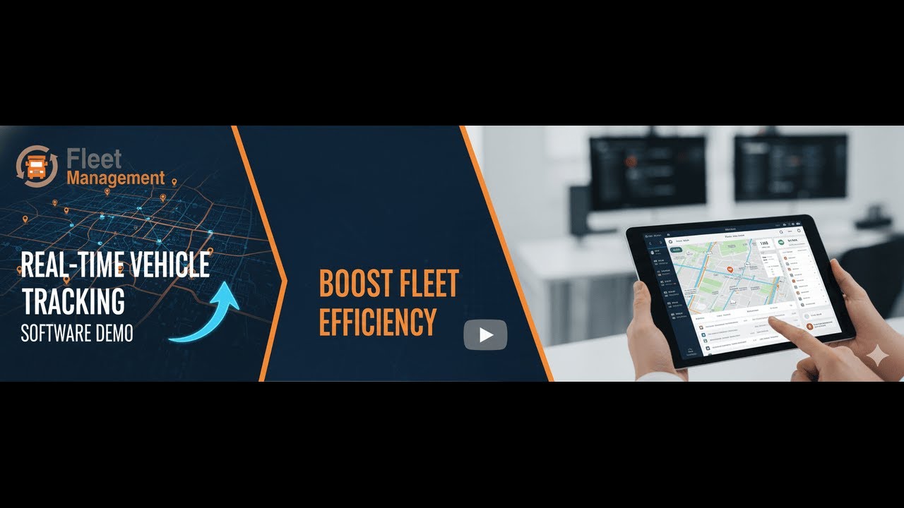 Real Time Vehicle Tracking Software Demo Boost Fleet Efficiency - YouTube