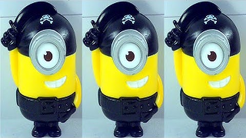 2015 McDONALDS MINIONS | Talking Minion Pirate | by ransmo5