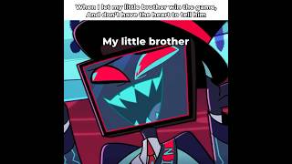 At least his happy😇#hazbinhotel #hazbinhoteledit #alastor #vox #meme