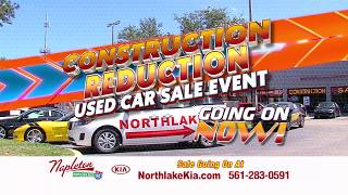 Construction Reduction Used Car Sales Event at Napleton Kia on Northlake