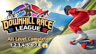 Downhill Race League | All Level Complete 1,2,3,4,5,6,7,8 😱 | Android Gameplay Walkthrough #downhill screenshot 4