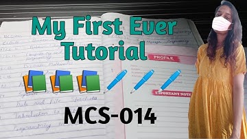 Lecture-01 Mcs-014 Block-1 Unit-1 Introduction to SAD | System Analysis and Design | #bca #ignou