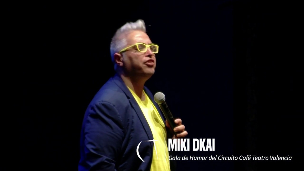 Miki Dkai en la Gala de clausura de la 18 temporada del Circuito Café Teatro Valencia