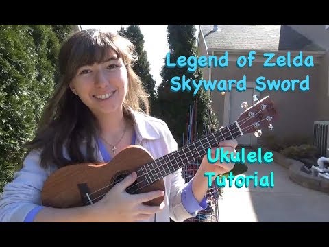 Legend Of Zelda ~ Skyward Sword Ukulele Tutorial - Youtube