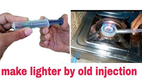Make lighter by using injection, old injection uses,how to make injection lighter
