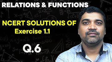 6. Show that the relation R in the set {1, 2, 3} given by R = {(1, 2), (2, 1)} is symmetric but