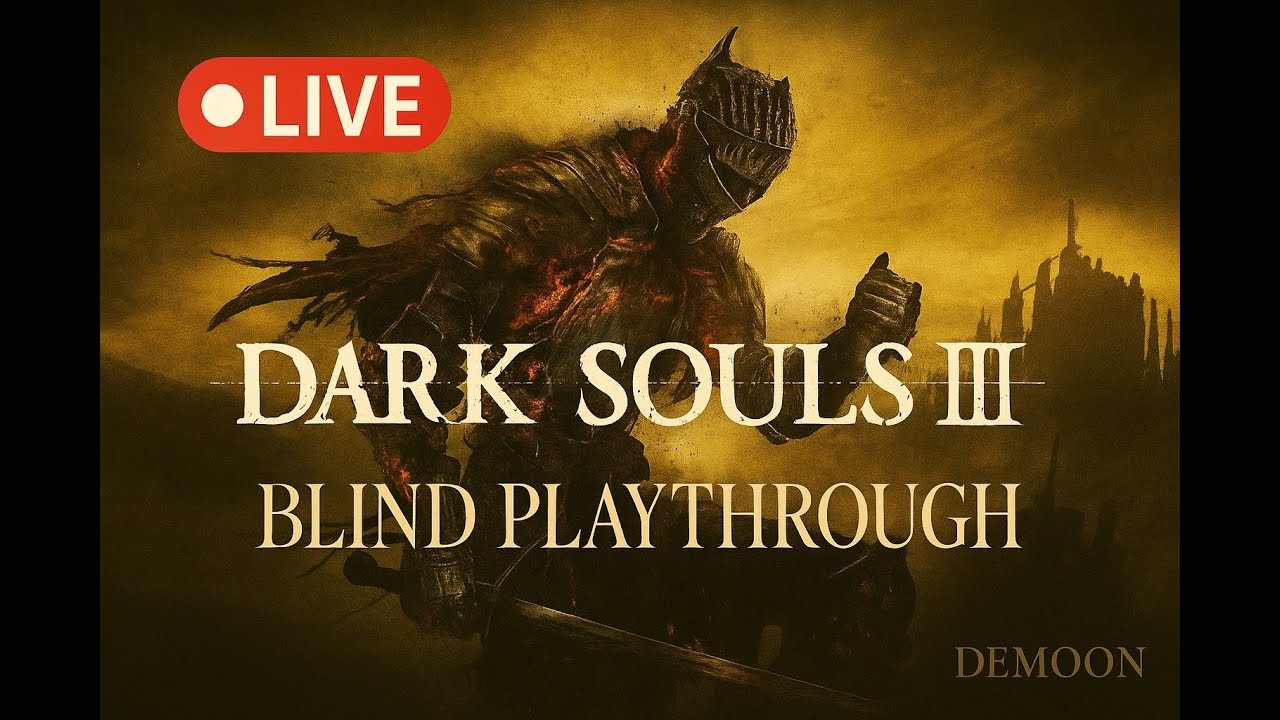 First Blind Dark Souls 3 Playthrough! Personal Stream with no talking :) EP-5 - YouTube