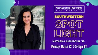 Southwestern Spotlight: Natasha Aminpour '19