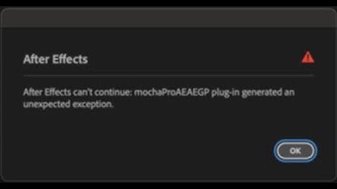FIX "plugin generated an unexpected exception"